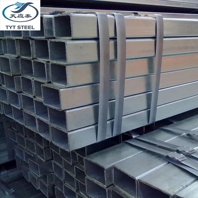 Karšto artimųjų cinkuoto kvadratinių vamzdžių